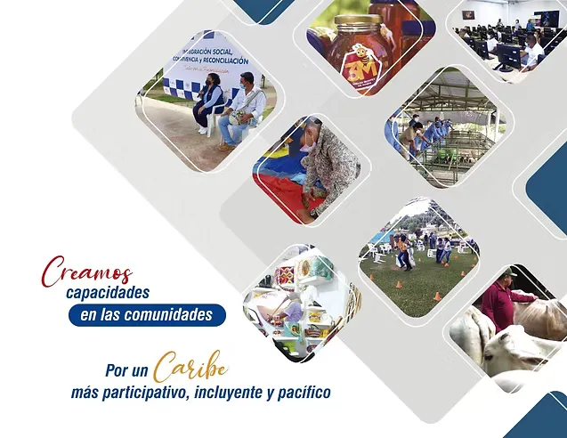 Capacidades en las comunidades. Por un Caribe más participativo, incluyente y pacífico.