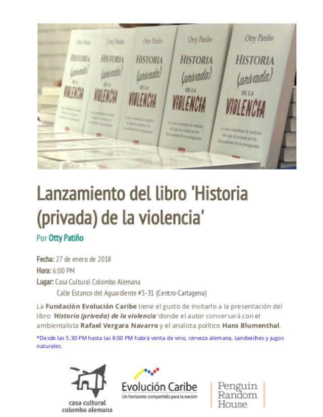 Lanzamiento del libro ’Historia (privada) de la violencia’