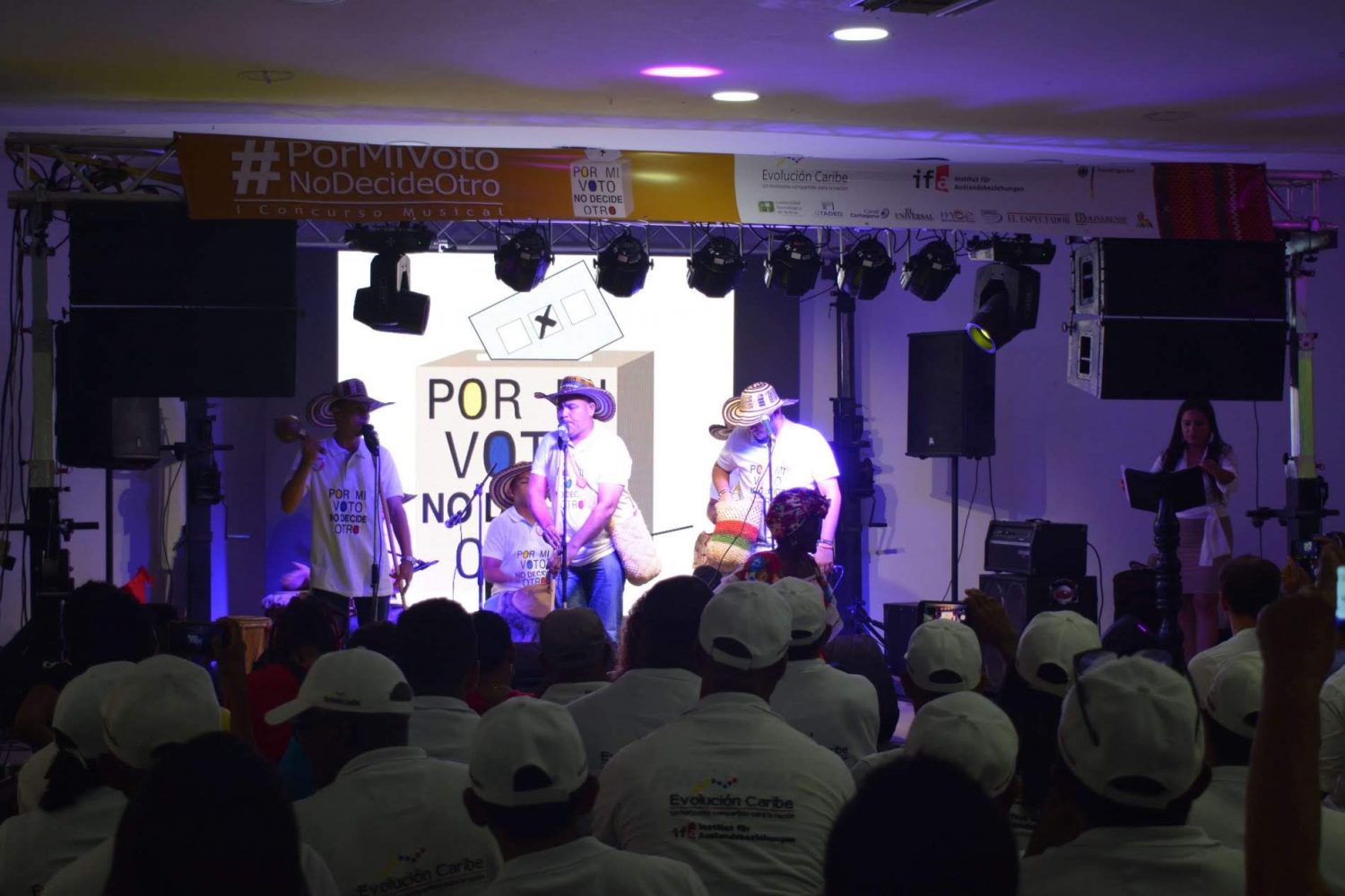 Elegidos los ganadores del concurso musical #PorMiVotoNoDecideOtro