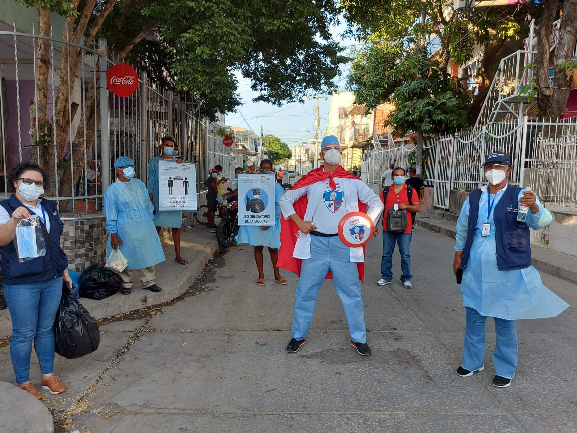 Se dio apertura de la campaña “Por la salud, la reconciliación y la paz, del Covid-19 te debes cuida