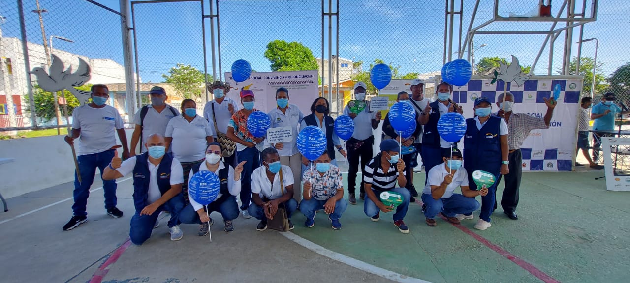 Reincorporados, víctimas del conflicto, entidades y comunidad ¡Juntos por la reconciliación!
