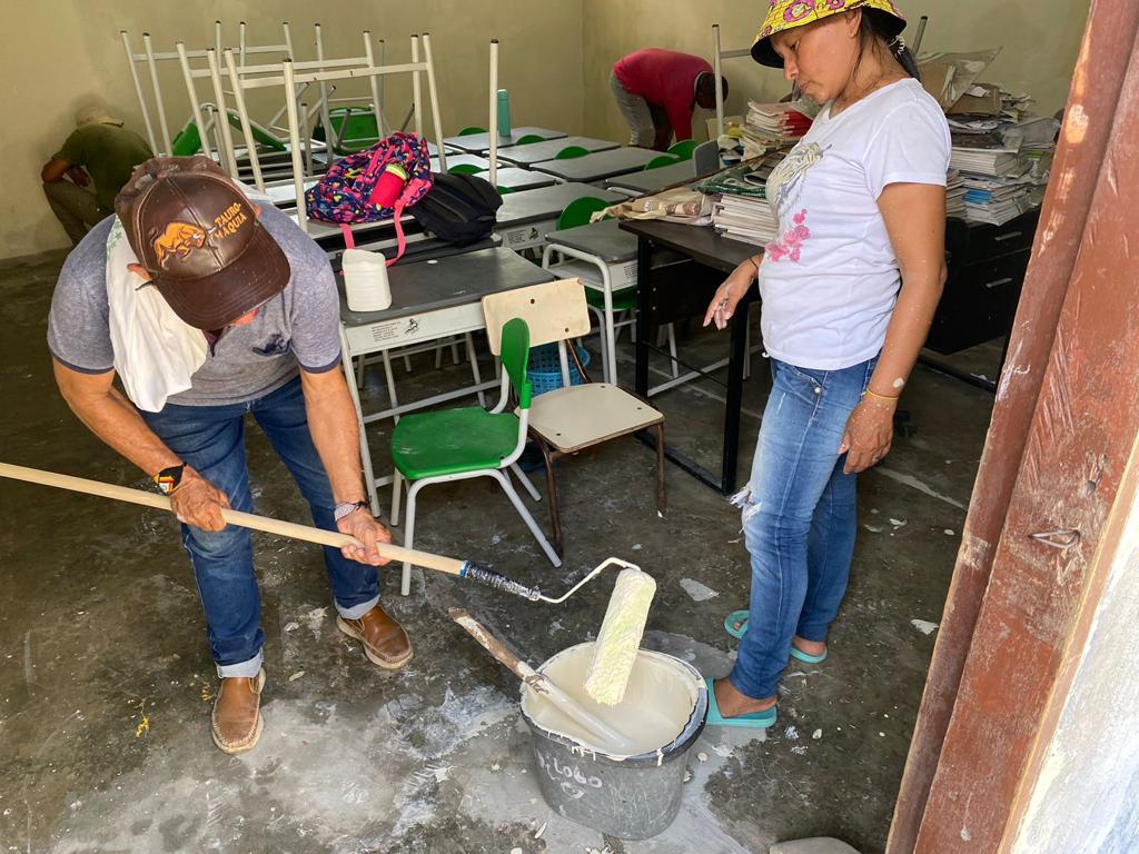 Firmantes de paz llevan obras a los Montes de María 
